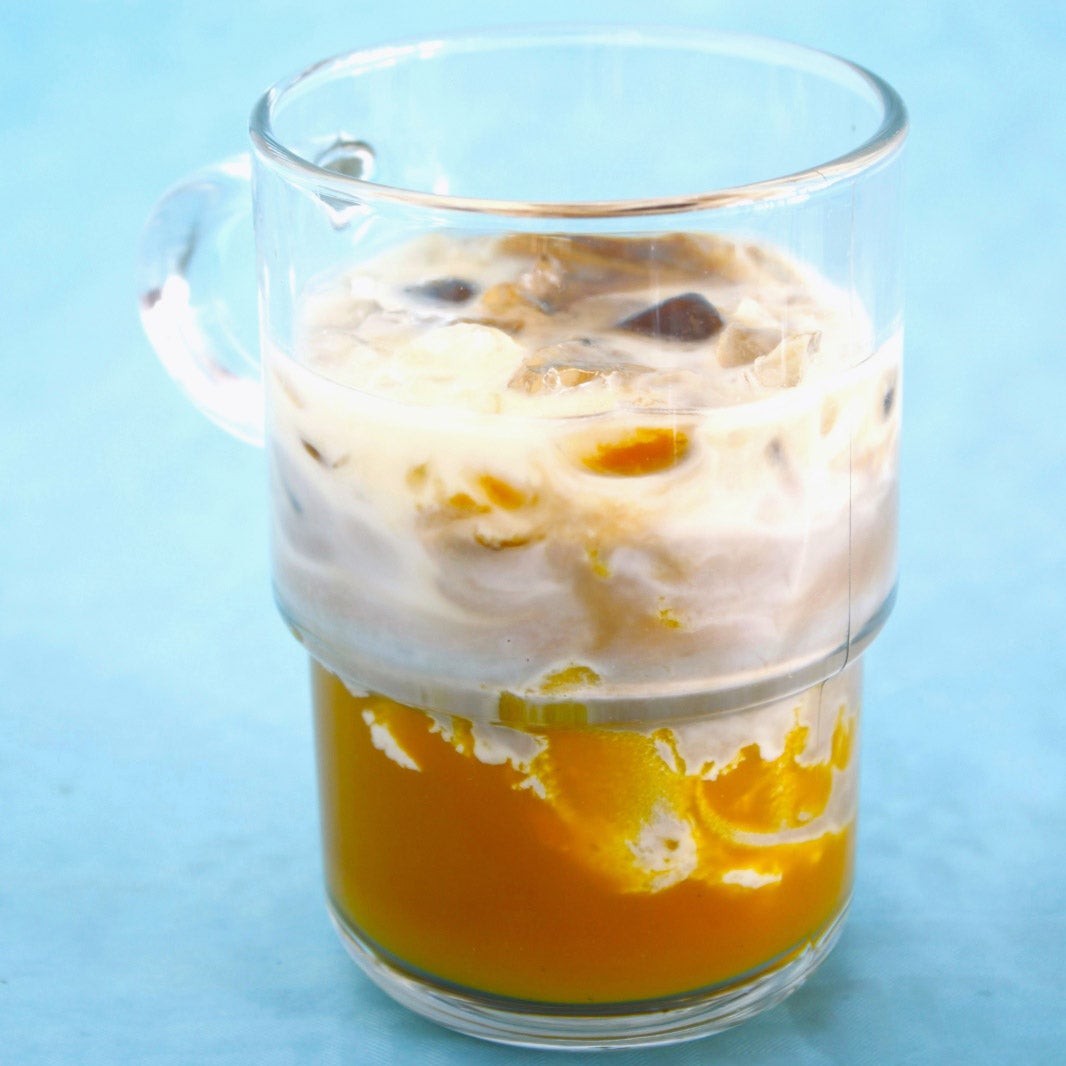 Mango Iced Latte