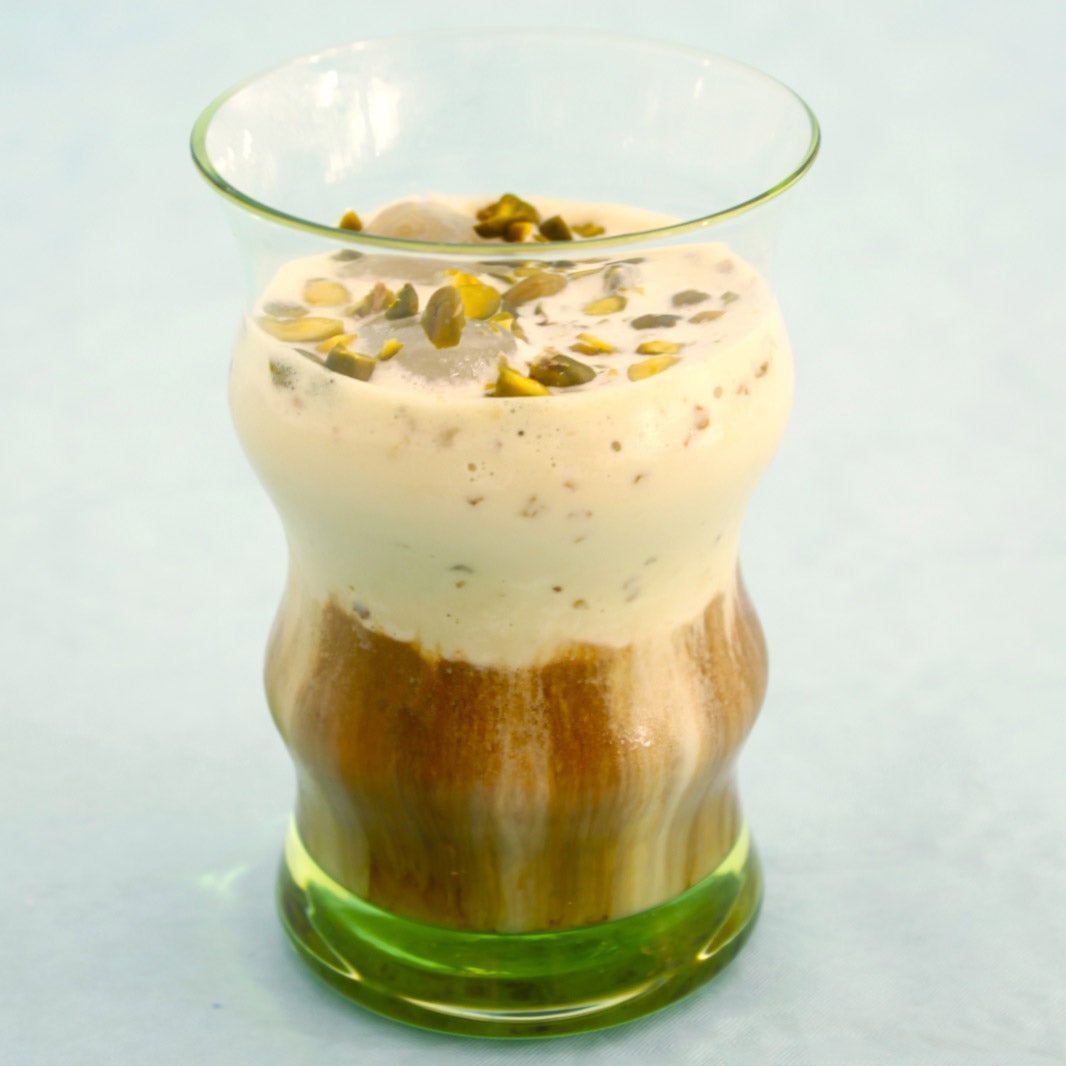 Iced Pistachio Coffee