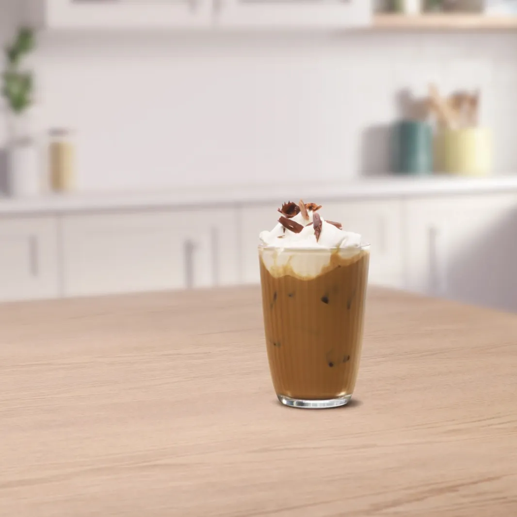 Enjoy your Iced Mocha Frappe