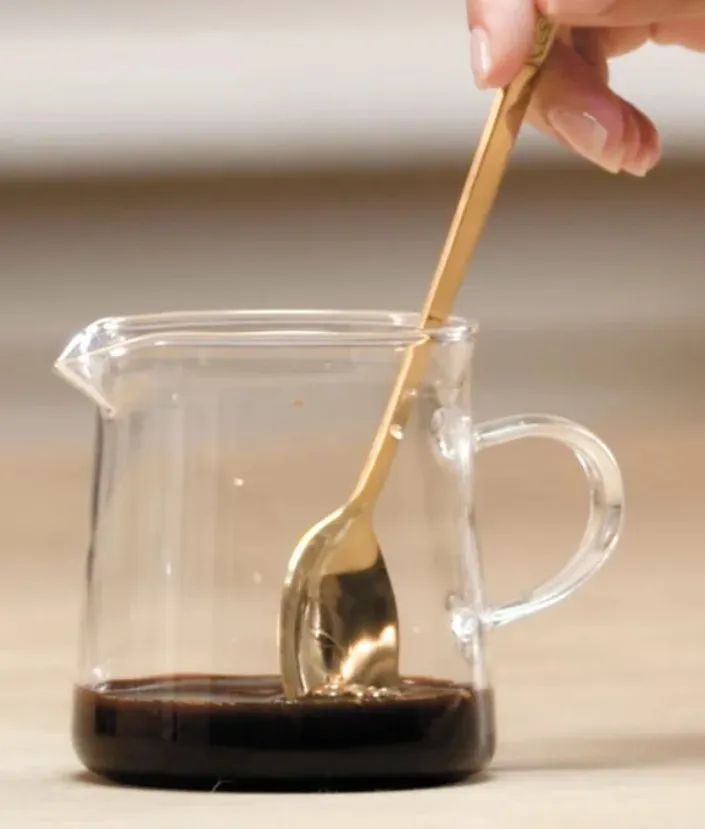 Latté Macchiato Step 1