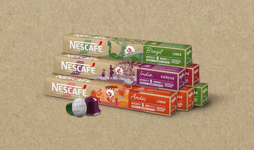 Capsules Nescafé Farmers Origins