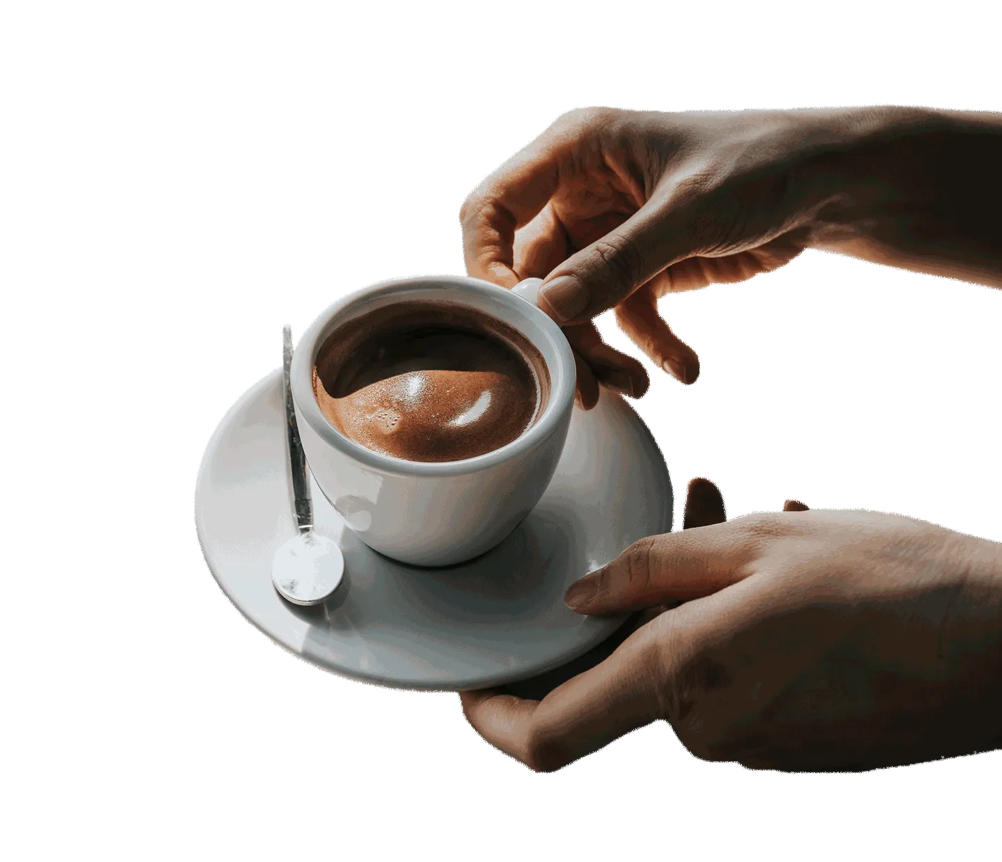 café suspendu