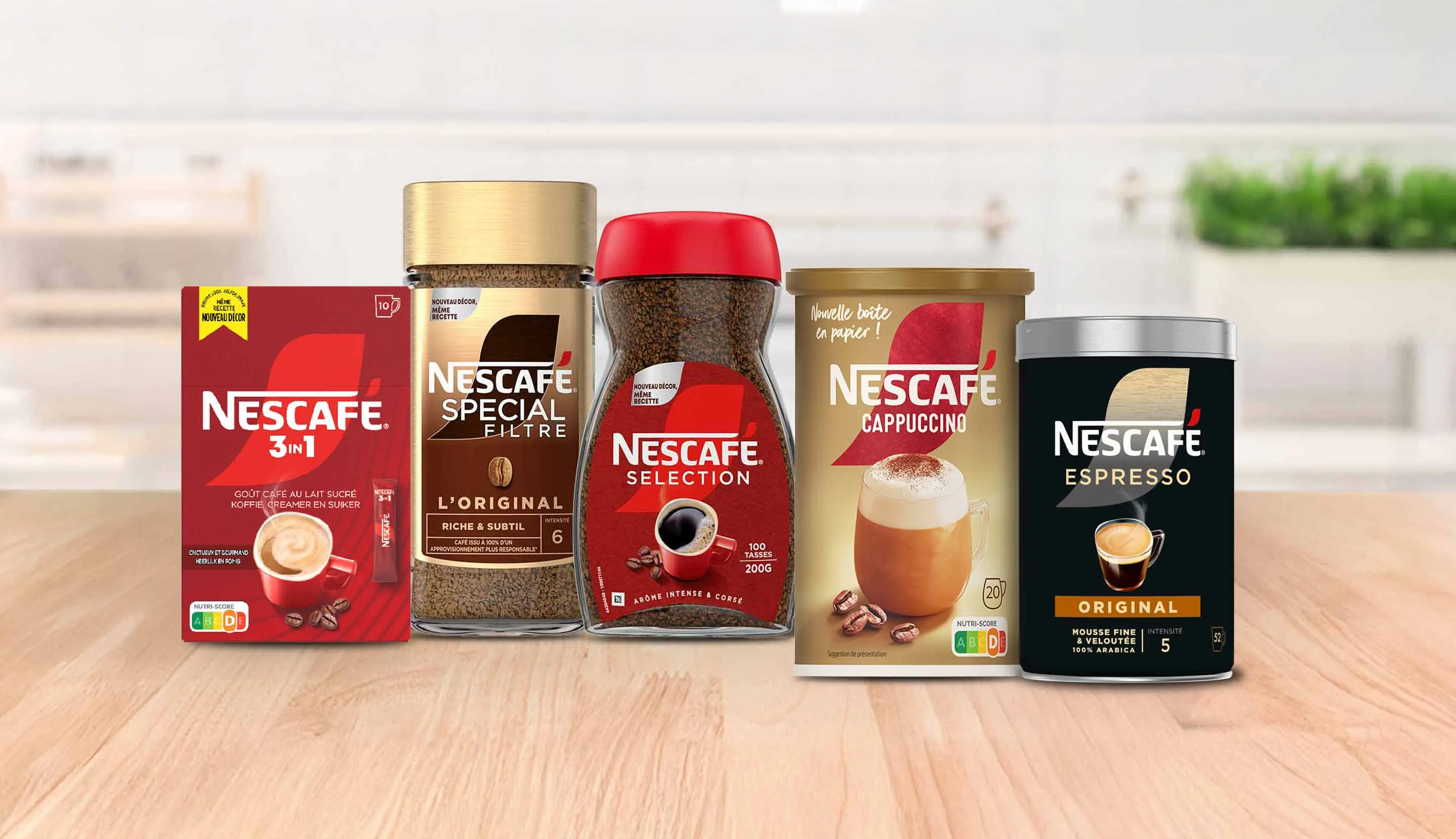 Nos cafés pour chaque moment de la journée