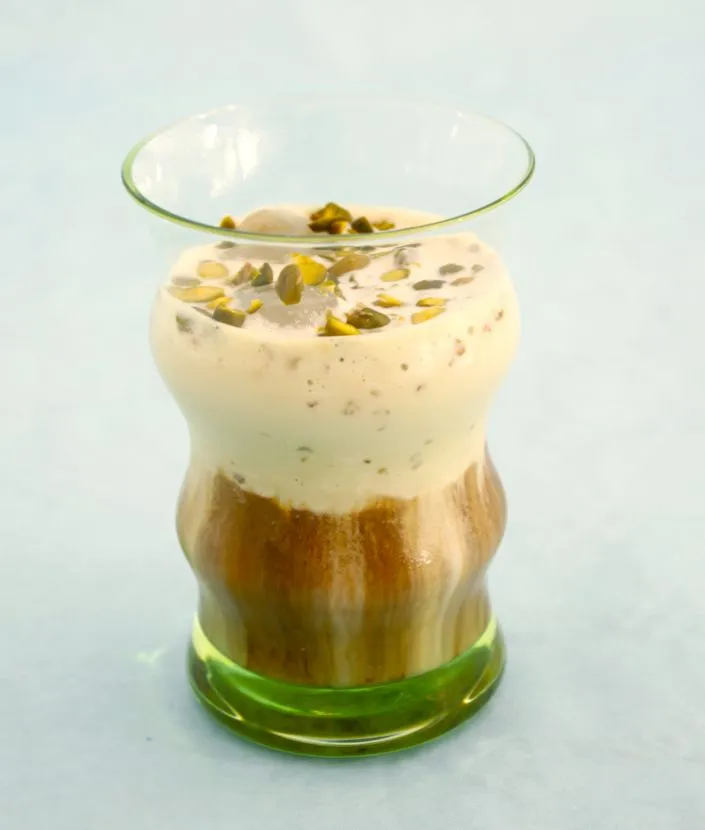 Iced Pistachio Coffee étape 1