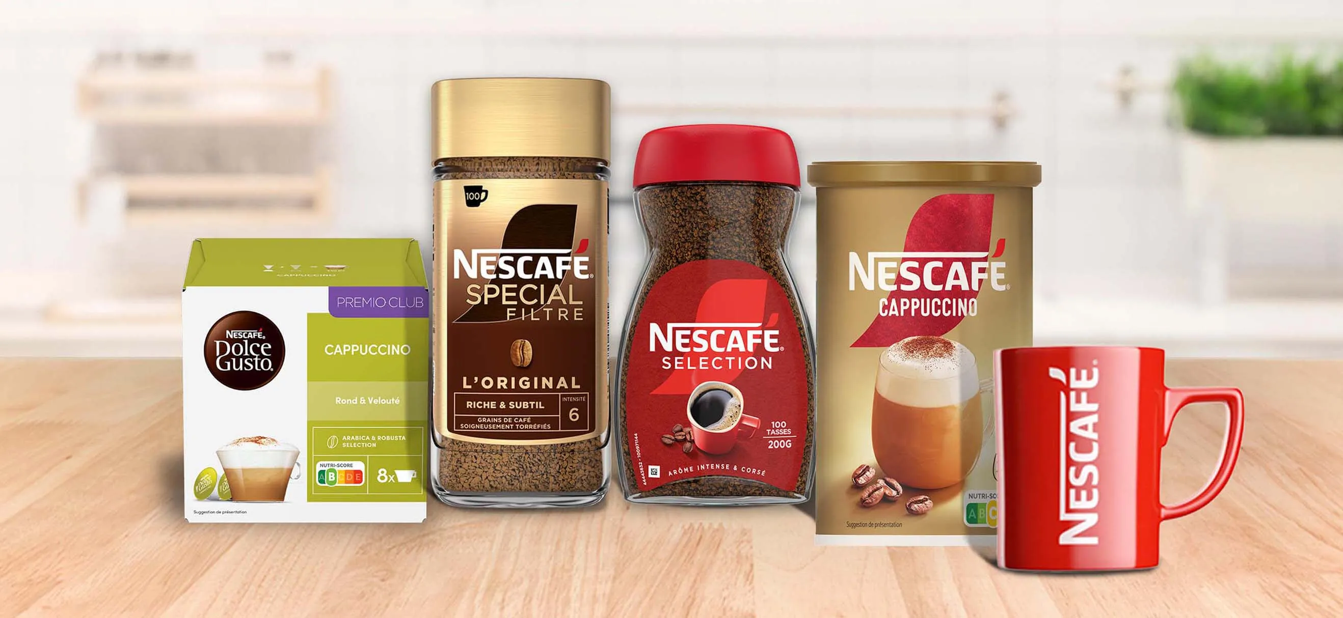 gammes nescafé