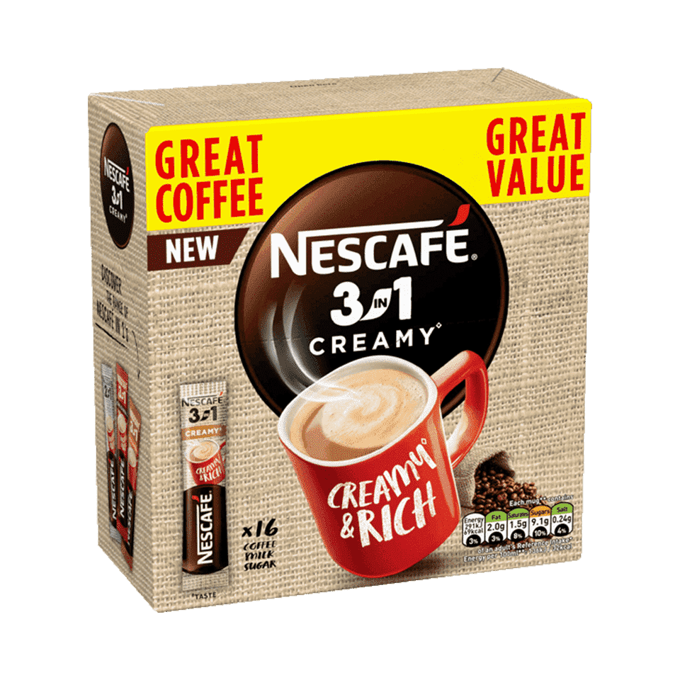 Nescafe 3 in 1 Strong Rich & Creamy