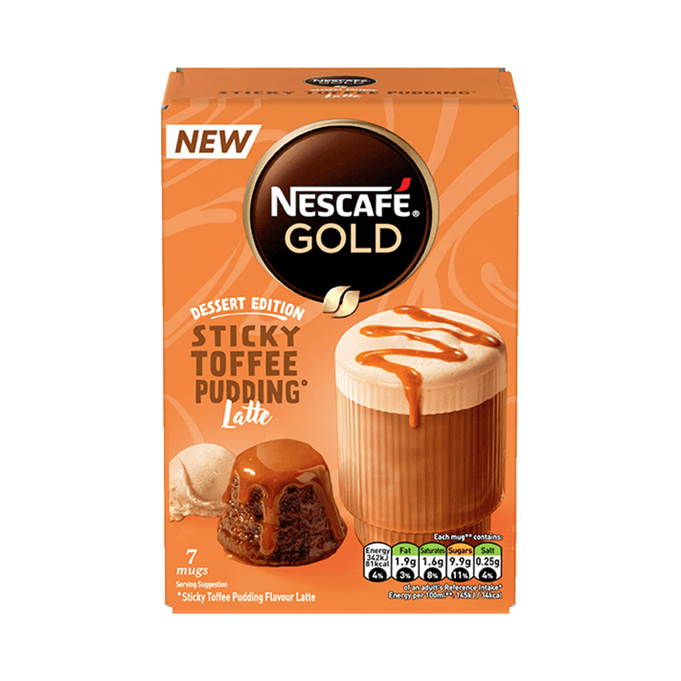 NESCAFÉ GOLD Sticky Toffee Pudding Latte
