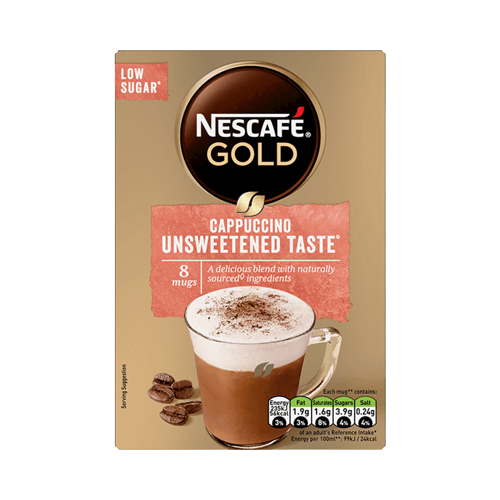 NESCAFÉ GOLD Cappuccino Unsweetened Taste