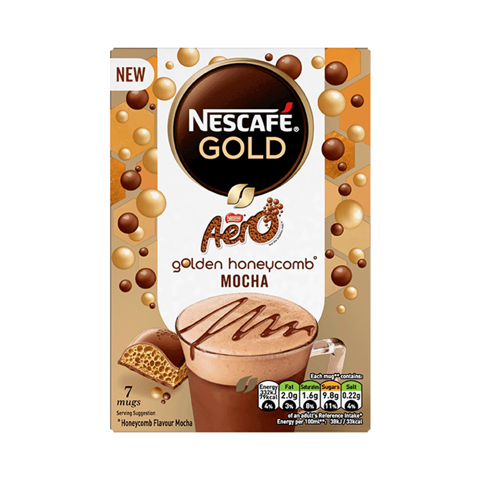 NESCAFÉ GOLD Golden Honeycomb AERO Mocha