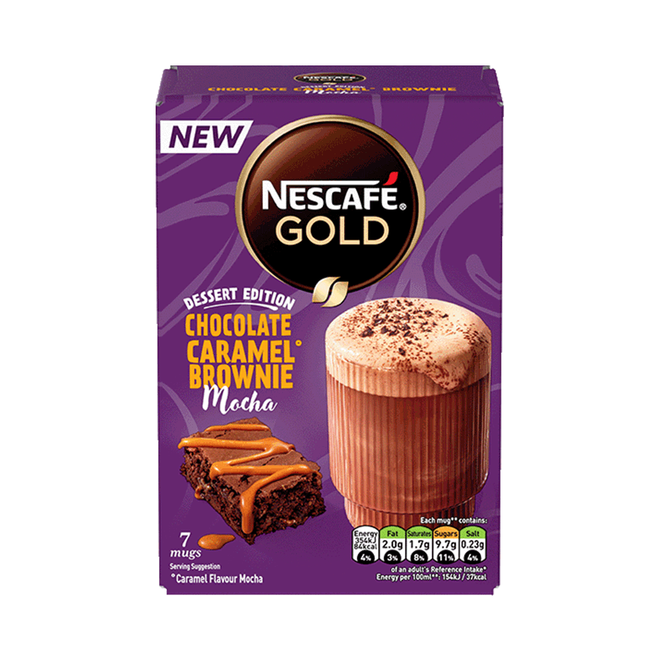 NESCAFÉ GOLD Chocolate Caramel Brownie Mocha