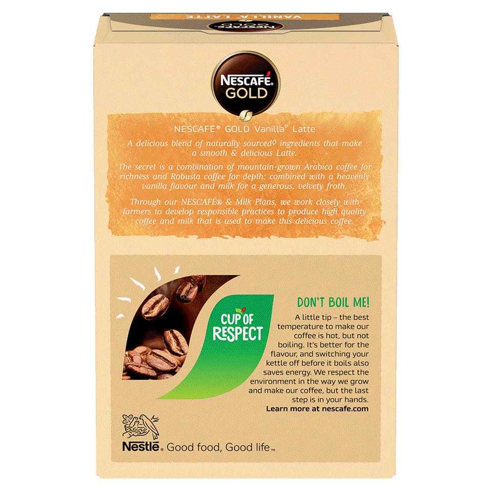 NESCAFÉ GOLD Vanilla Latte