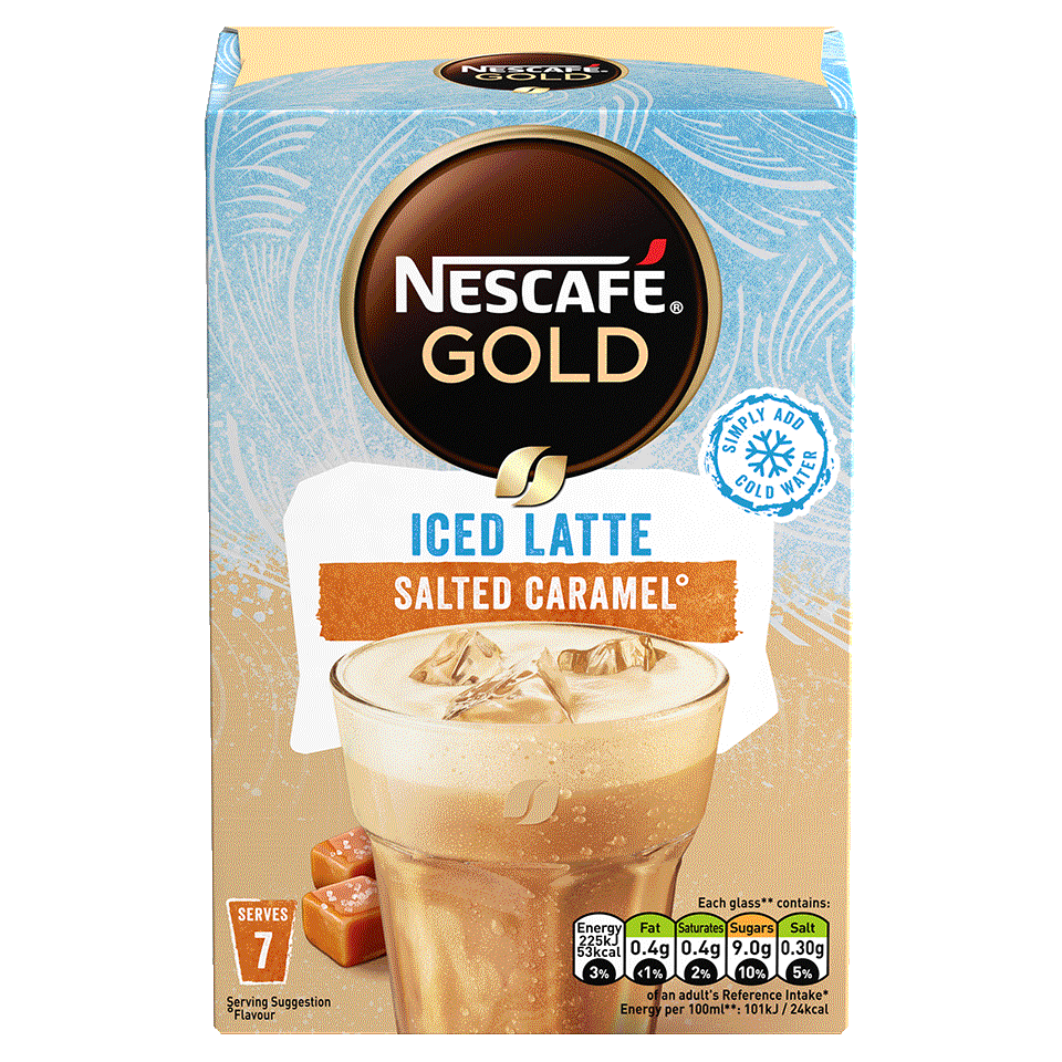 NESCAFÉ GOLD Iced Salted Caramel Latte