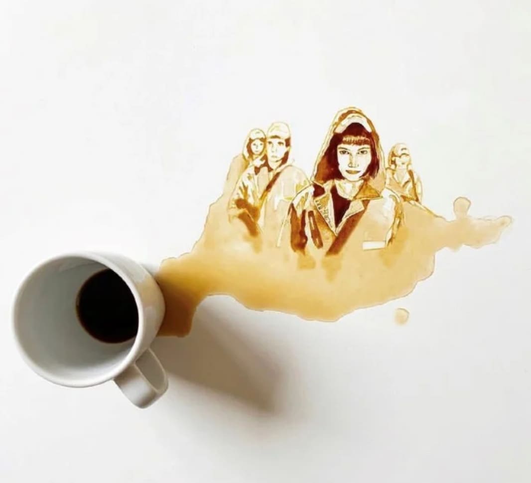  Coffee art