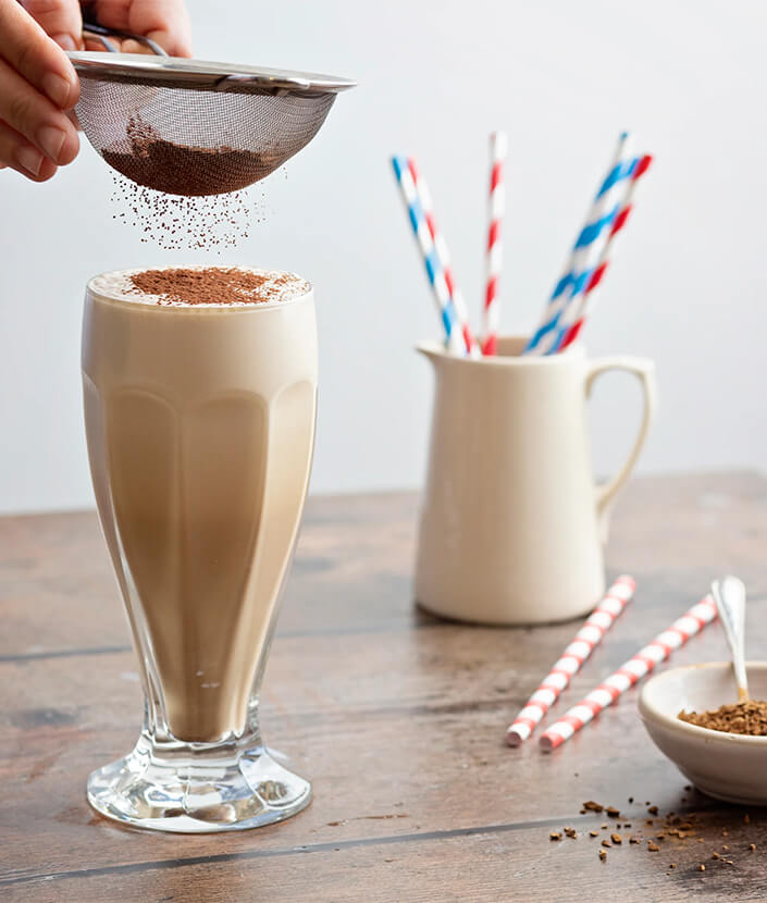 cappuccino milkshake recipe step 3