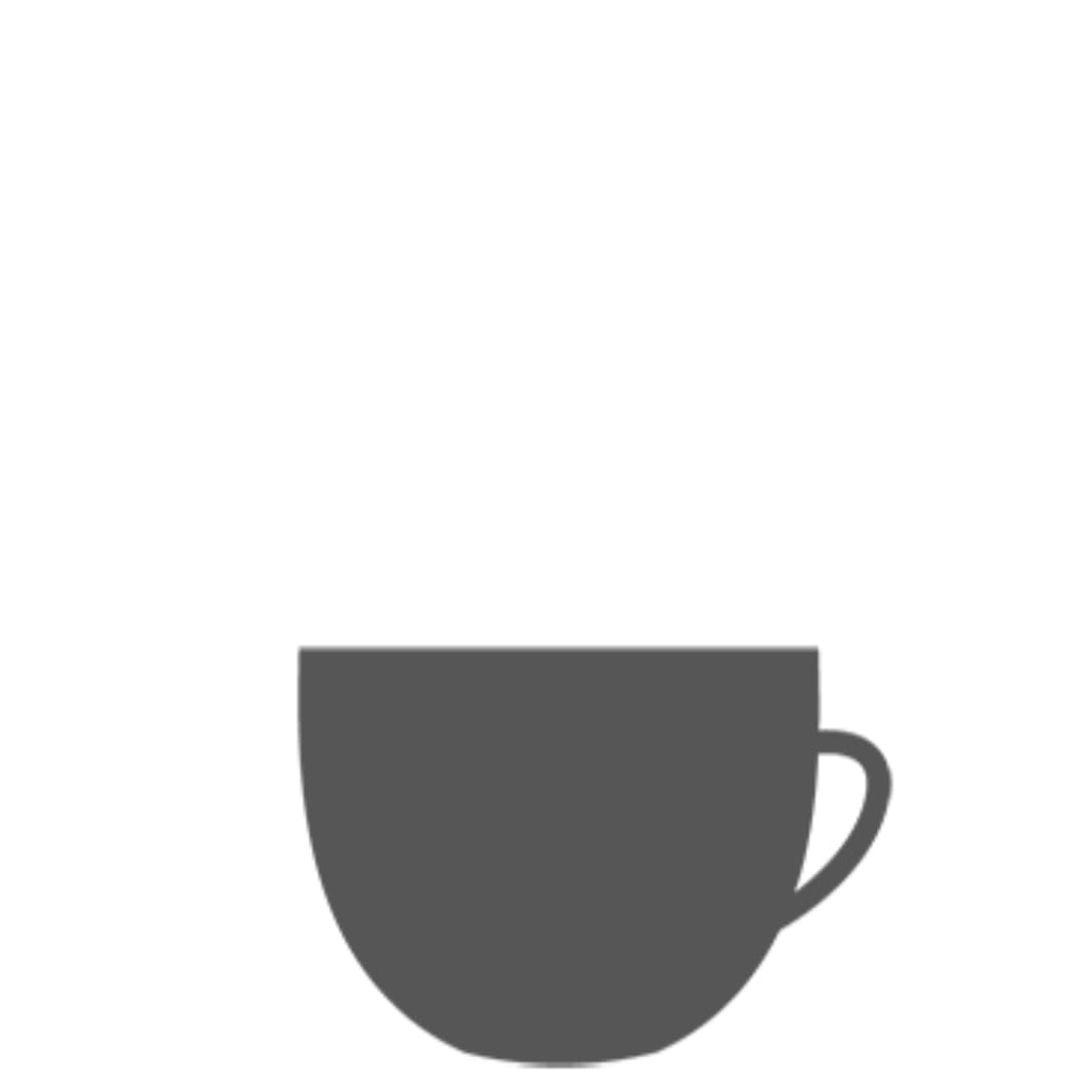 An espresso cup