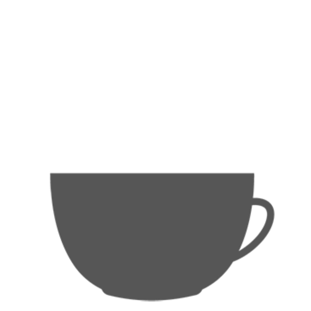 A latte cup