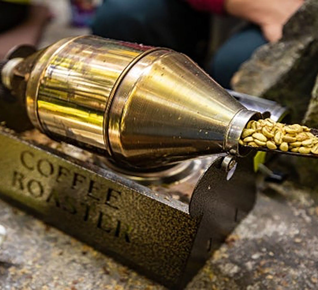 The Cylindrical Coffee Roaster