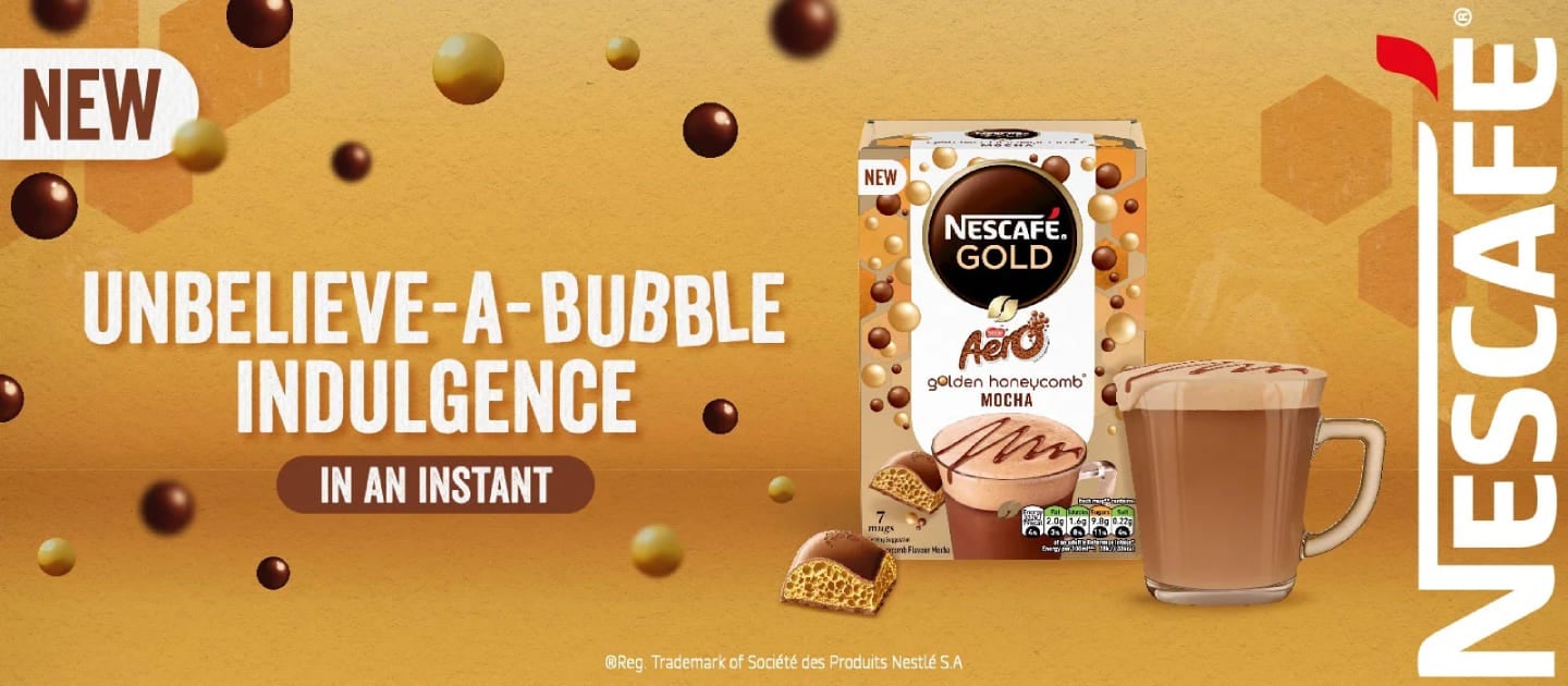 NESCAFE GOLD AERO BUBBLES