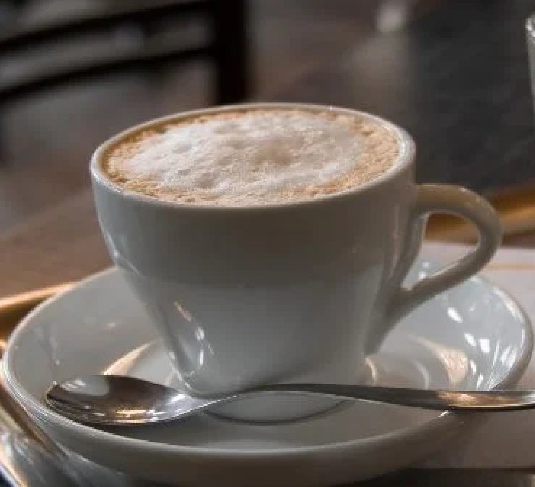 Cup of Austrian Kleiner Schale Gold coffee