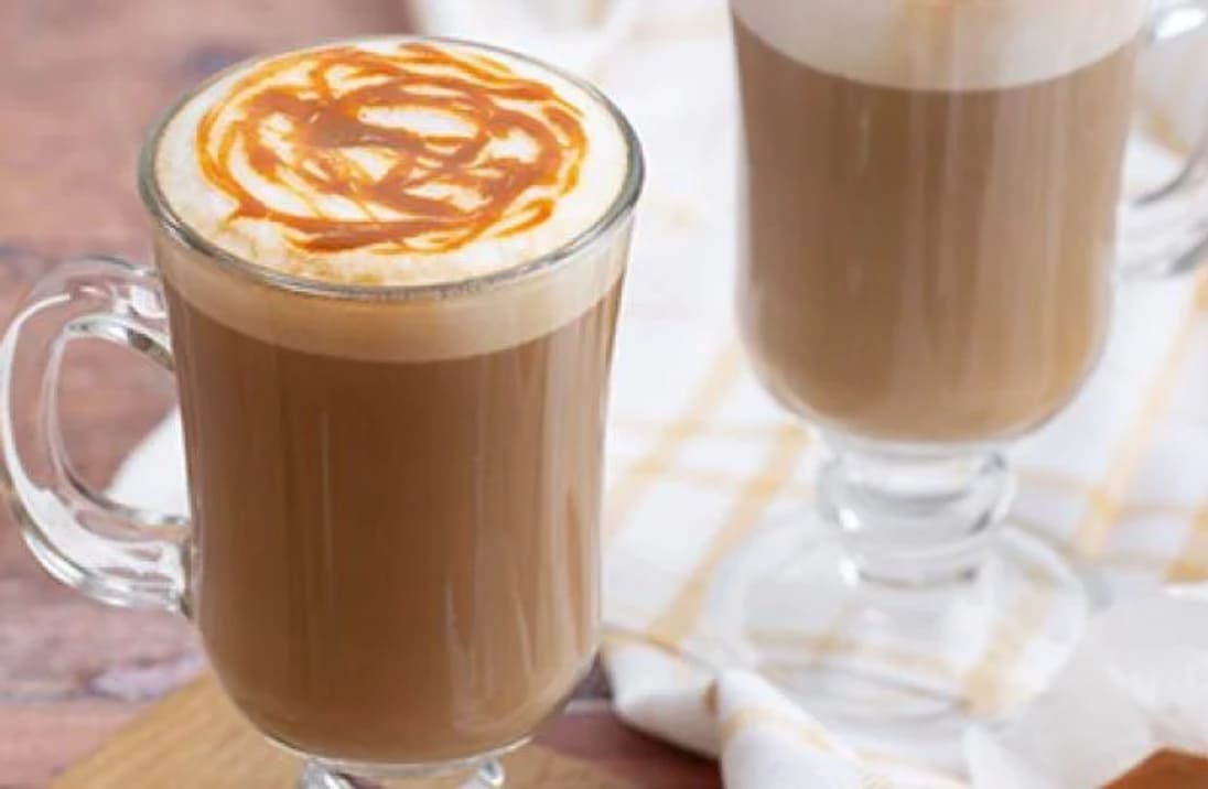 caramel macchiato recipe card grid view