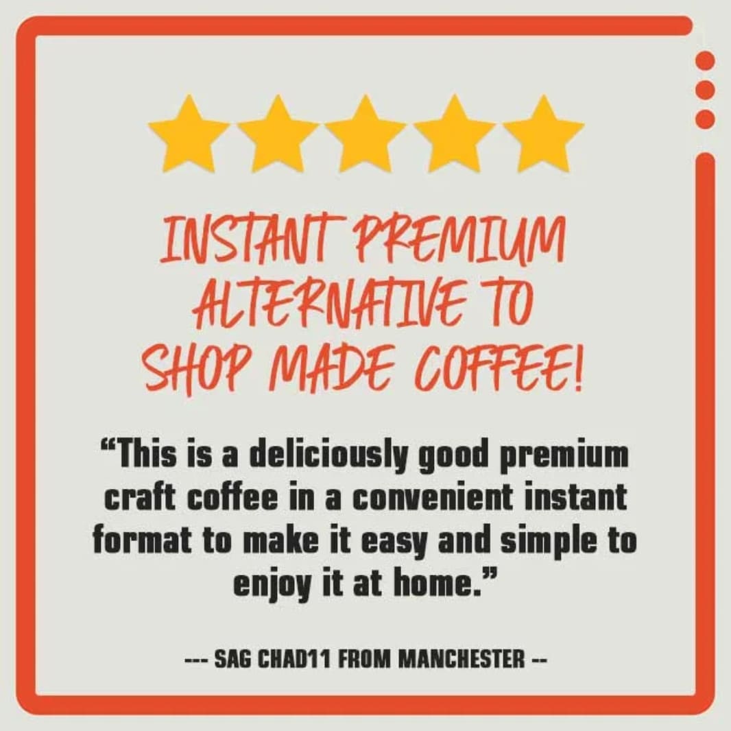 Instant Premium Alternative To Shop Made Coffee