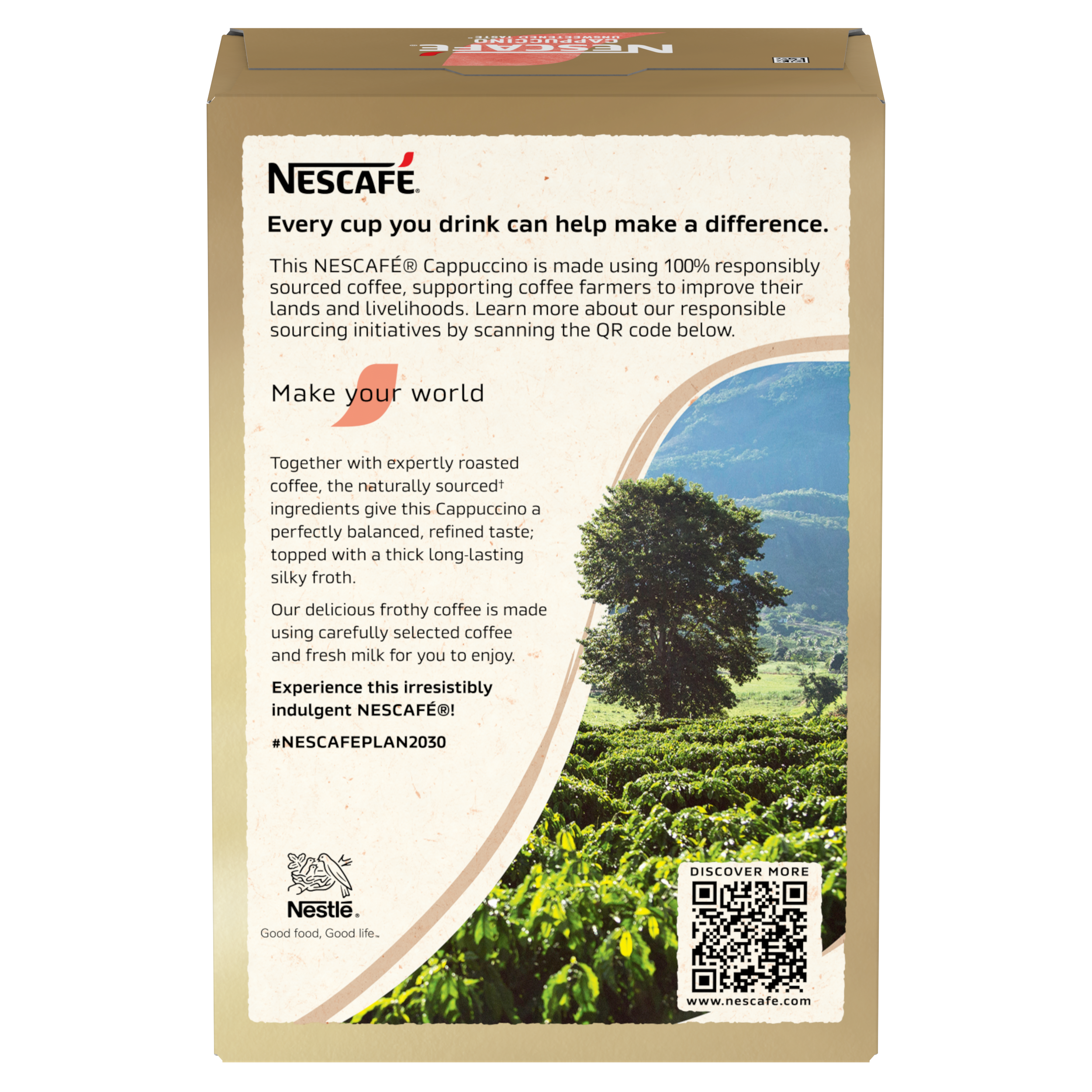 Cappuccino Unsweetened