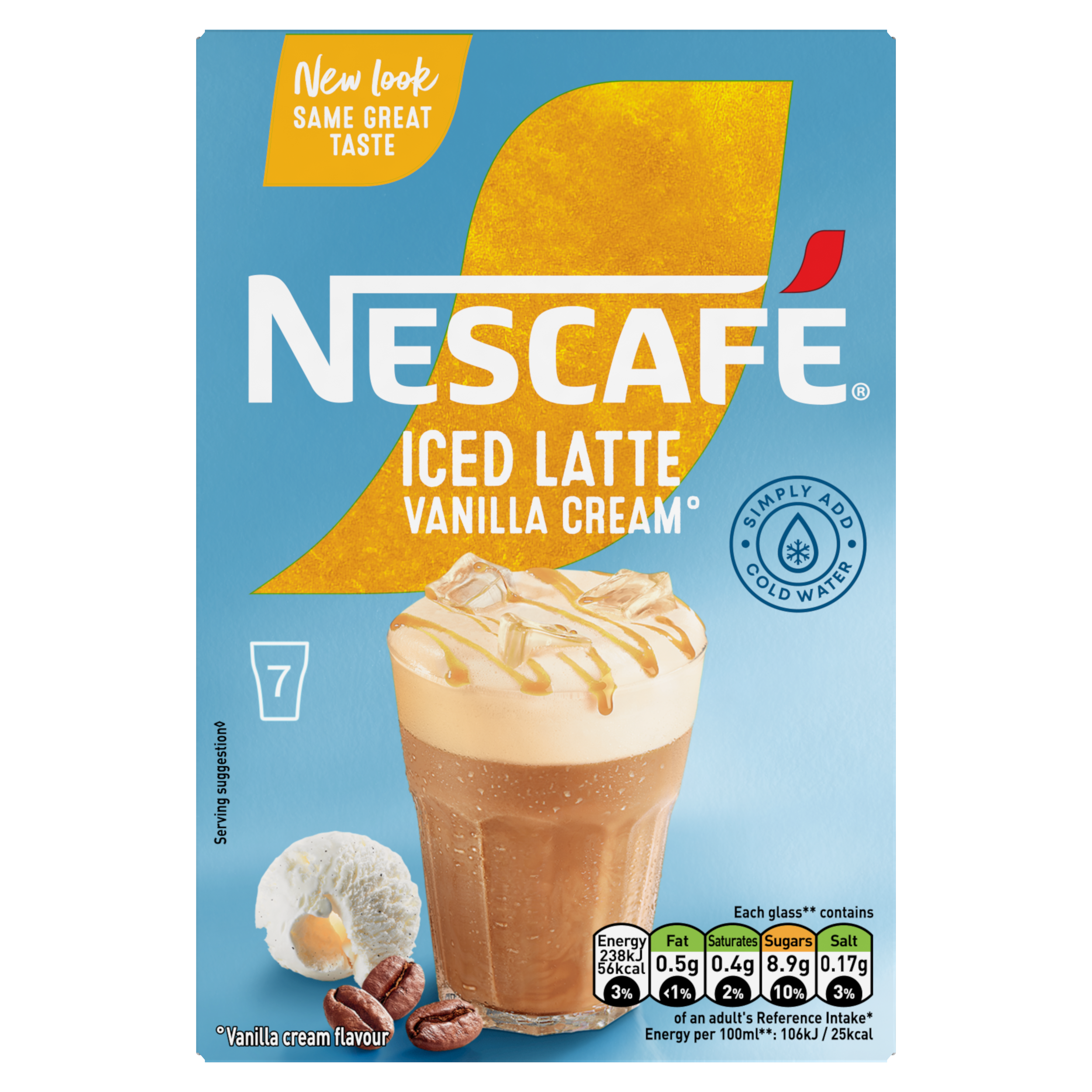 NESCAFÉ Iced Vanilla Cream Latte