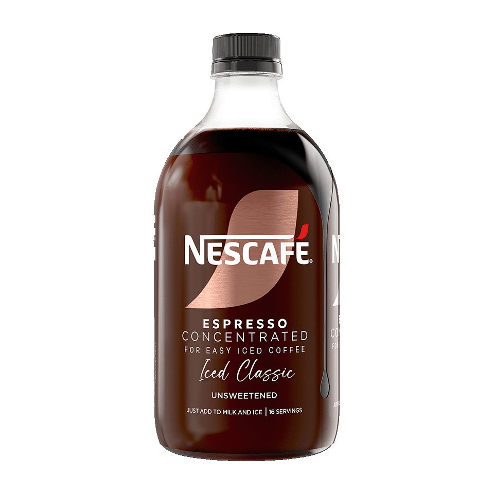 Nescafe Iced Coffee Espresso Concentrated Unsweetened
