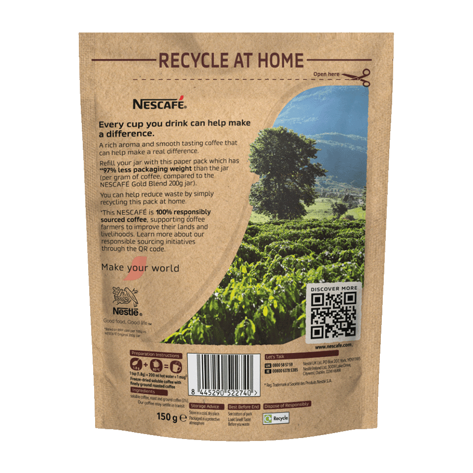 NESCAFÉ® GOLD BLEND Paper Refill Pack