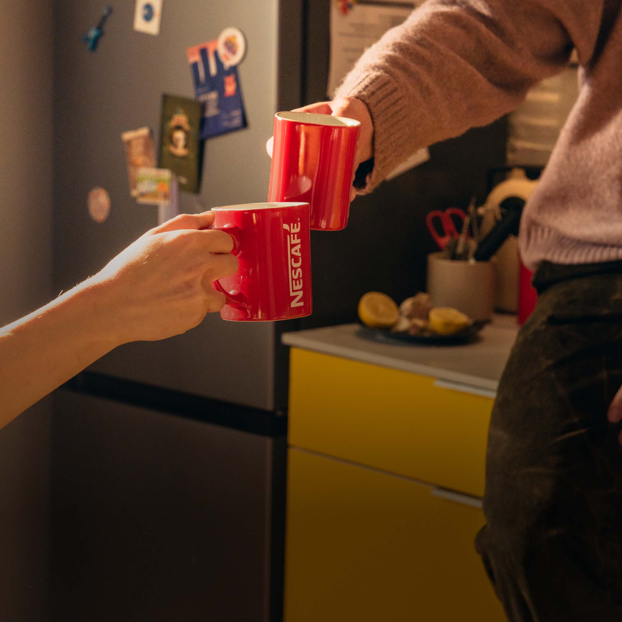 nescafe red mug