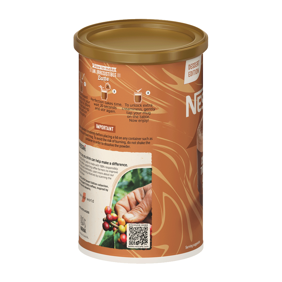 NESCAFE LATTE Tiramisu flavour