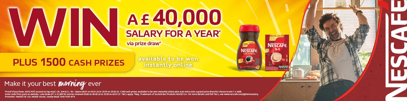 Win A Salary 2026 Perks Banner - Desktop Entry