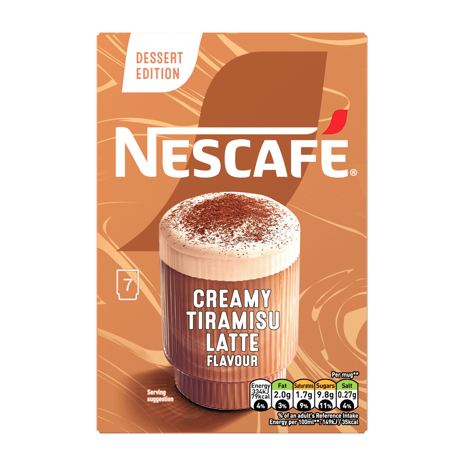 Latte Tiramisu flavour