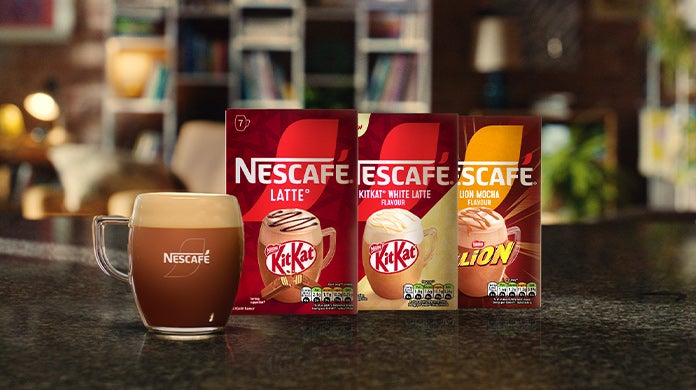 NESCAFÉ frothy chocolate coffee range 