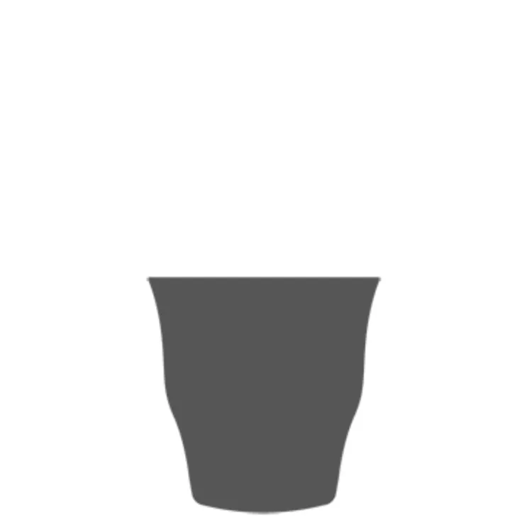 A cortado glass