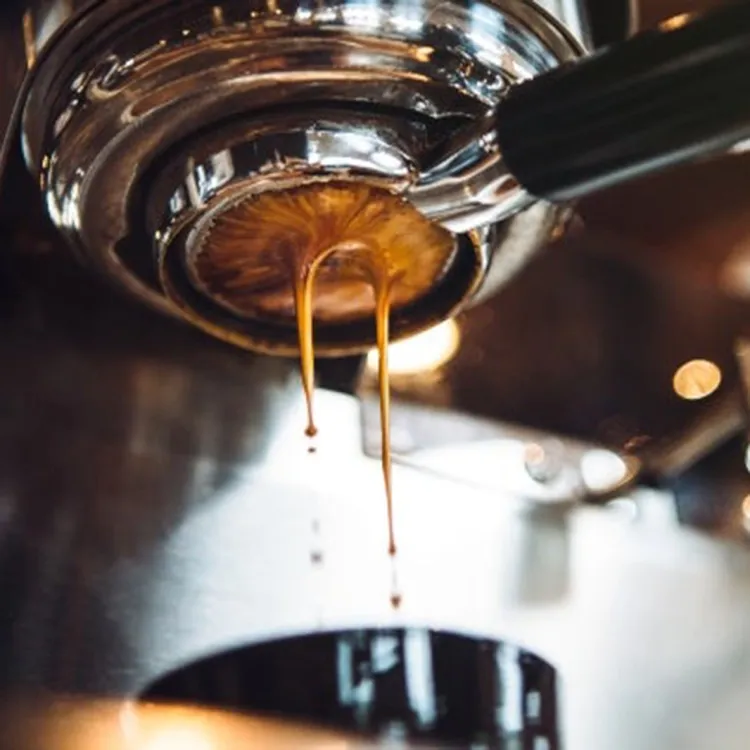 Using an espresso machine