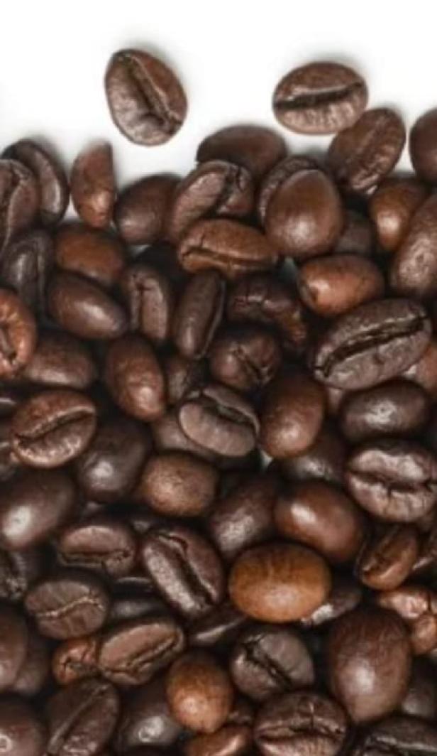 Coffee bean art header