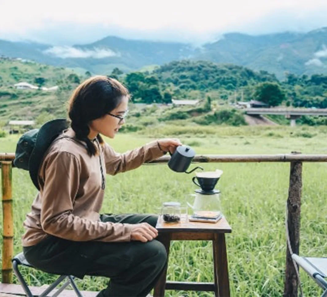 Pour-over coffee