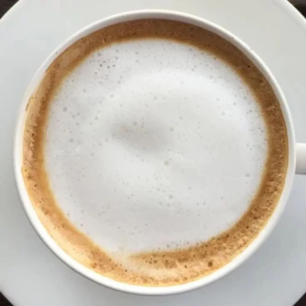 Bone dry cappuccino