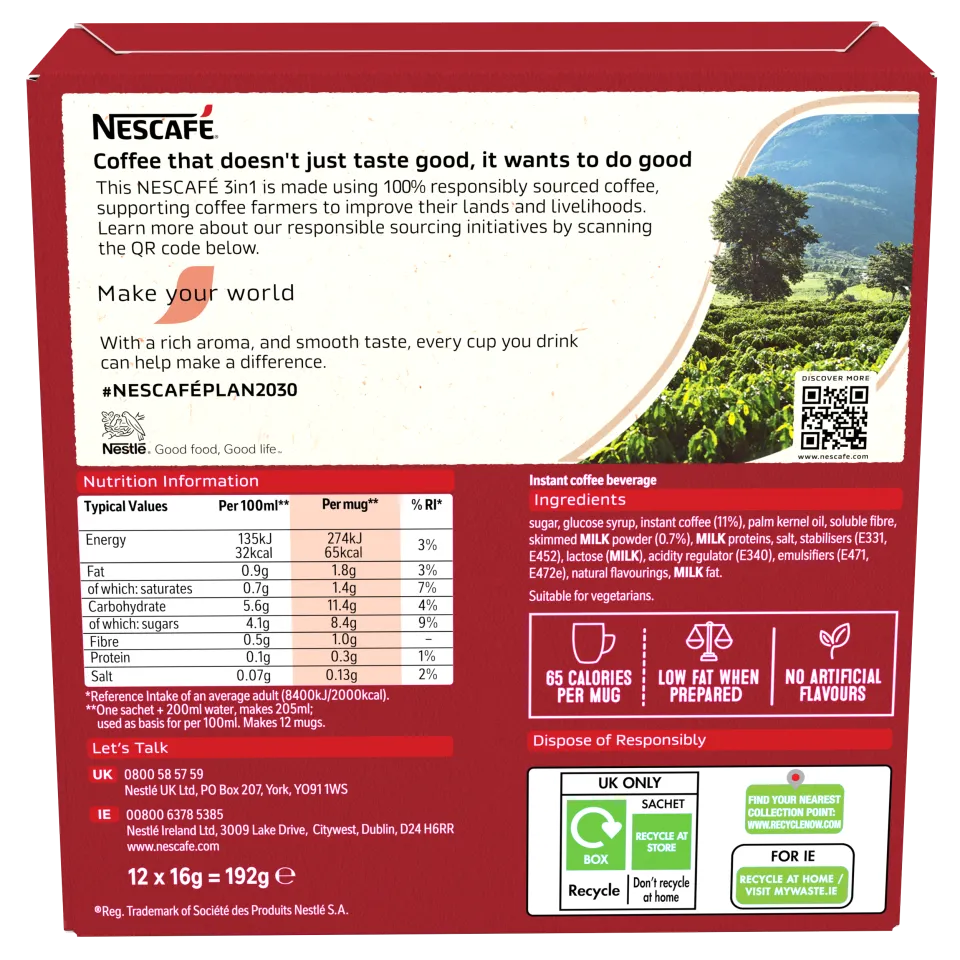 Nescafe 3in1 BOP