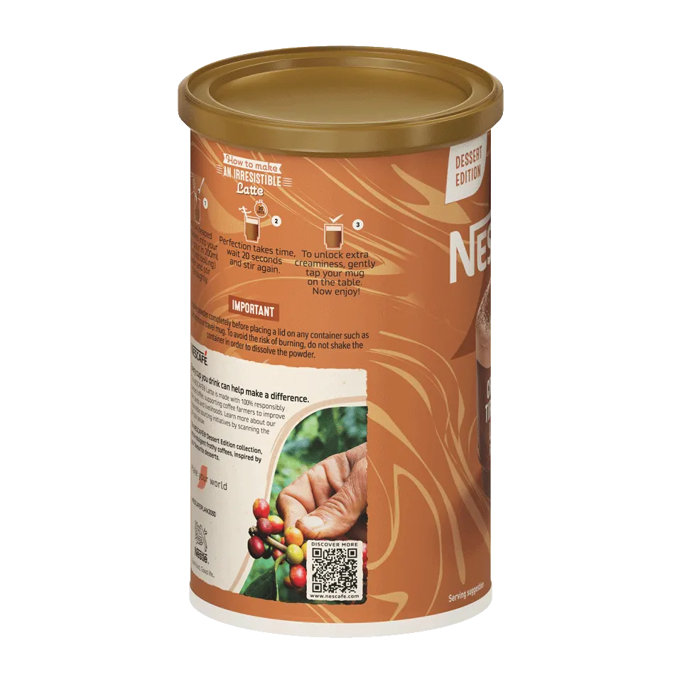 NESCAFE LATTE Tiramisu flavour