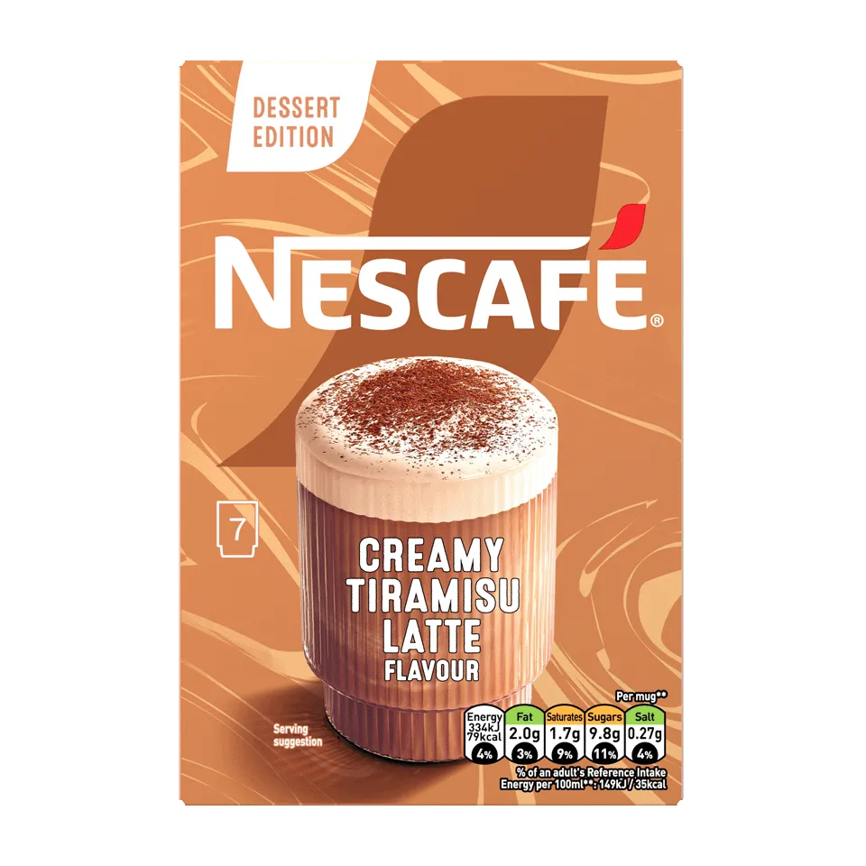 Latte Tiramisu flavour