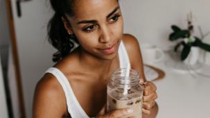 What is an iced coffee?