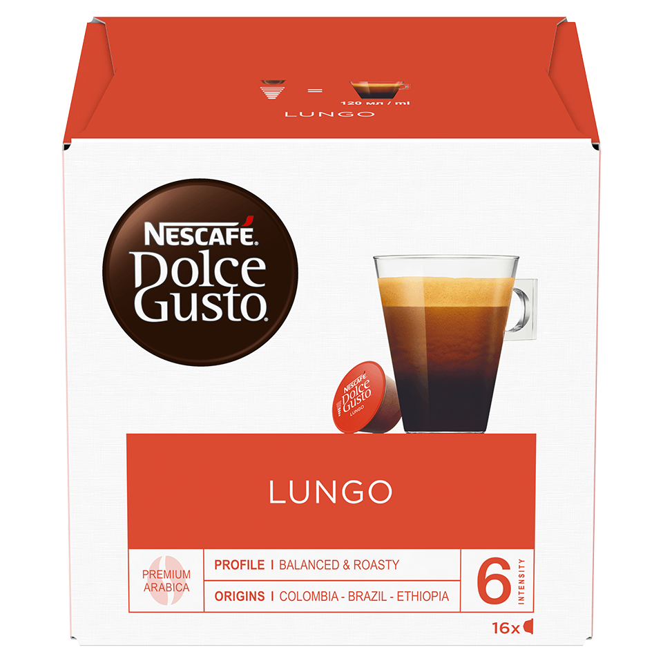 Κάψουλες Dolce Gusto Lungo