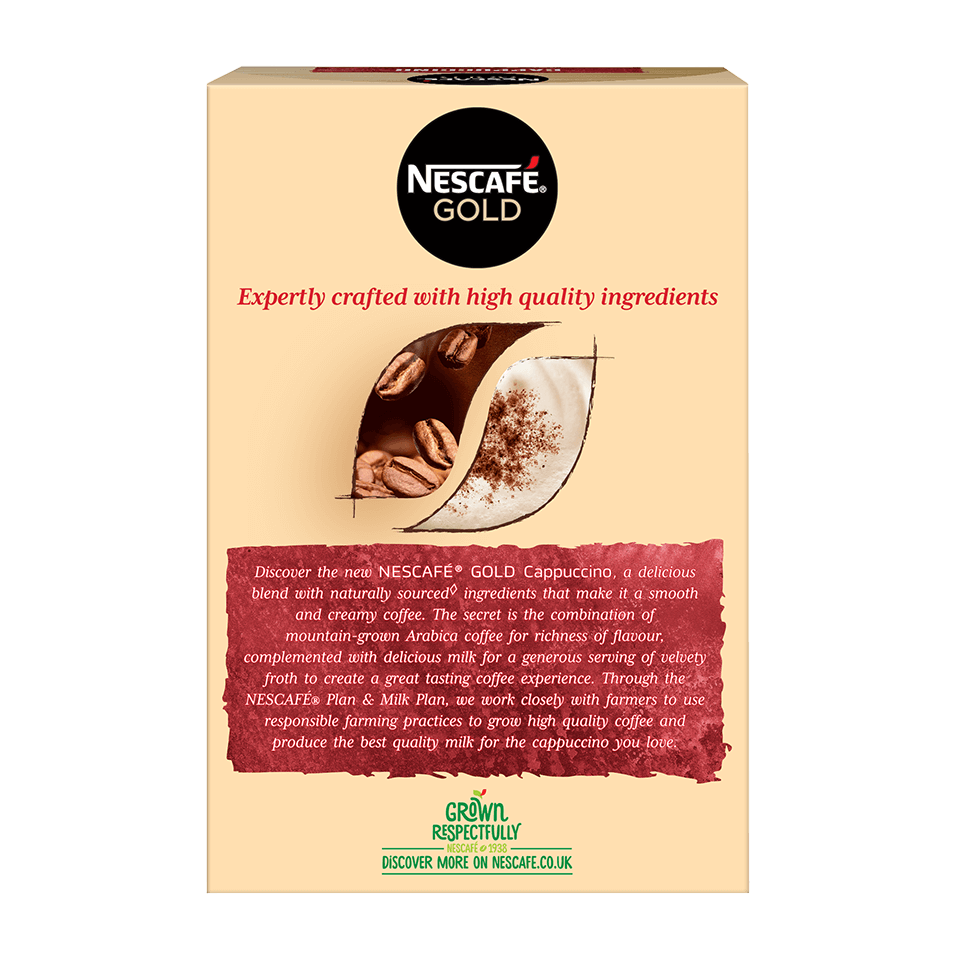 καφές Nescafé Gold cappuccino