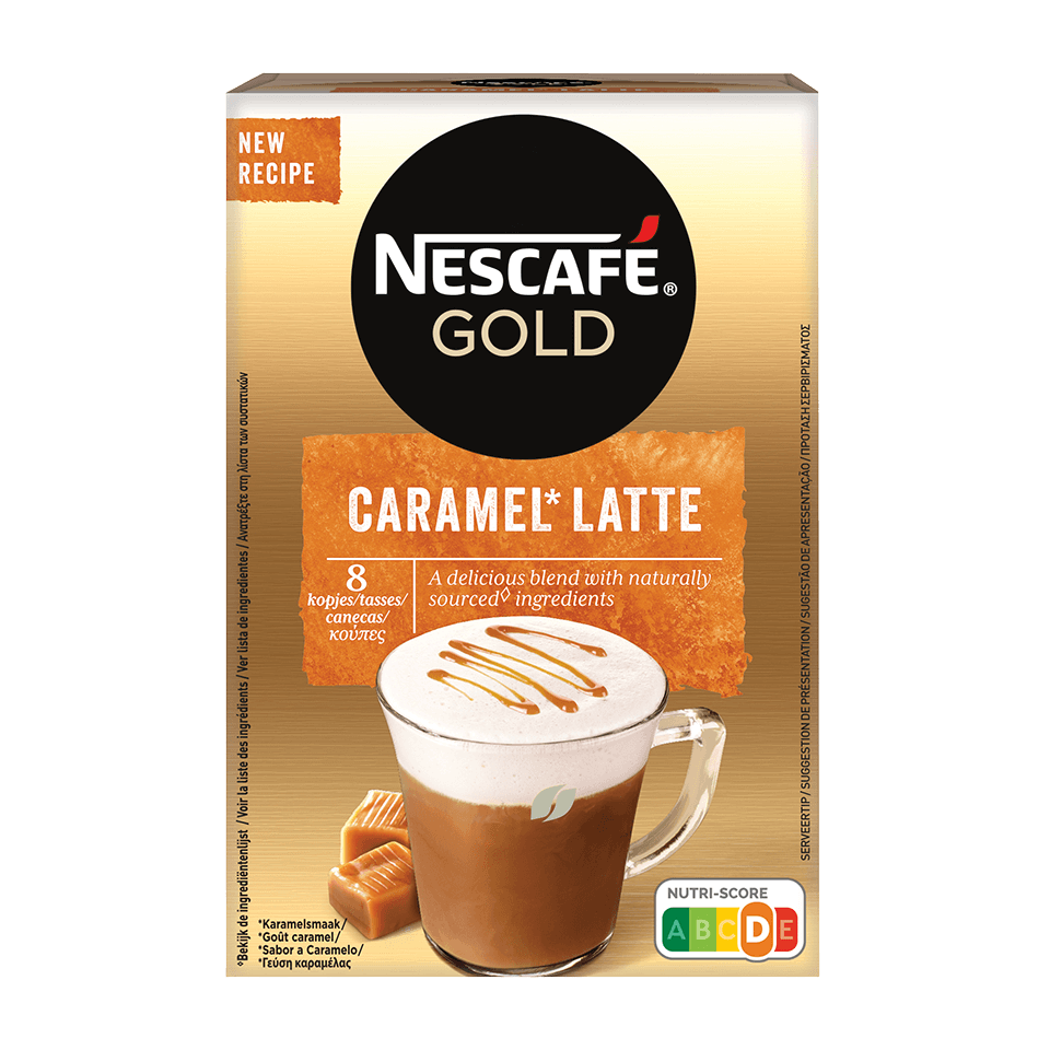 Καφές λάτε Nescafe Gold με γεύση καραμέλα