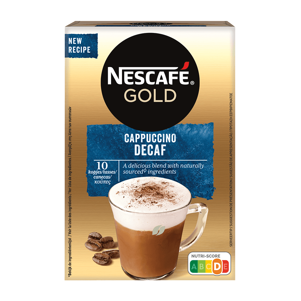 NESCAFÉ® GOLD Cappuccino Decaf 