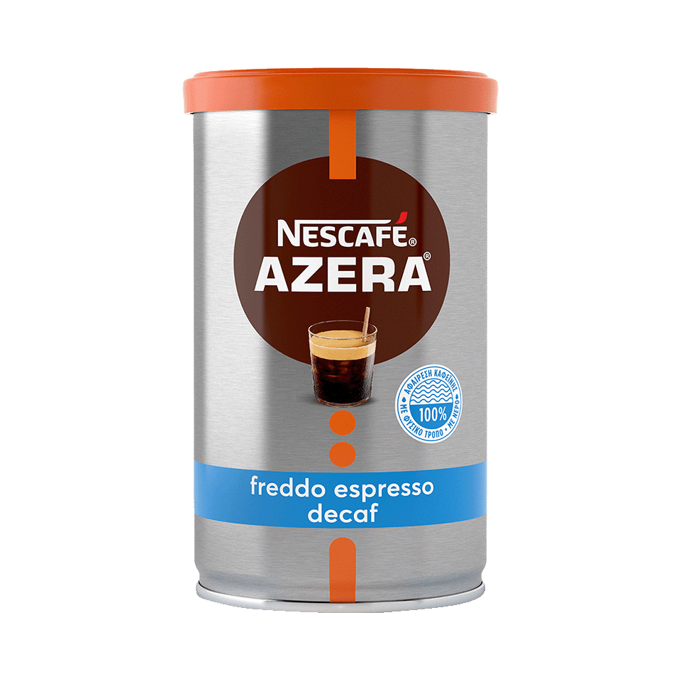 Ανακάλυψε τον αγαπημένο σου Nescafé Azera Freddo Espresso Decaf 100g