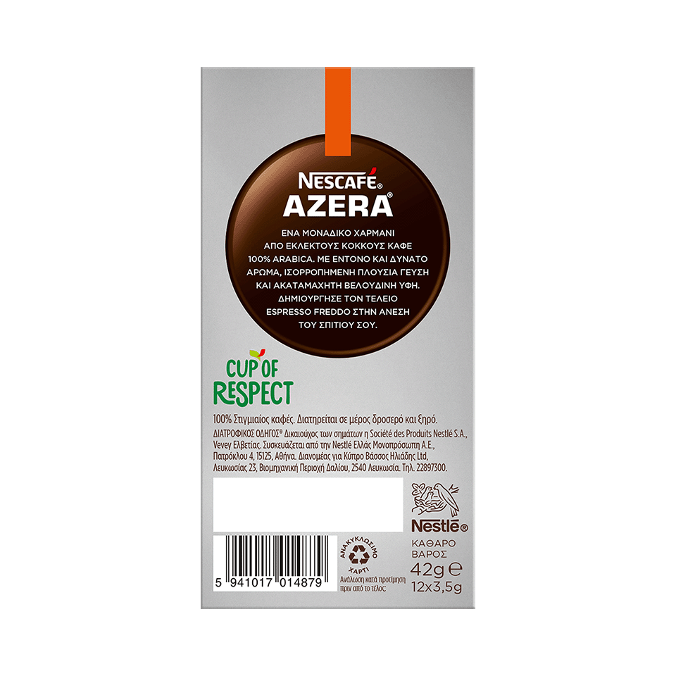 Ανακάλυψε τα Nescafé Azera Freddo Espresso sticks
