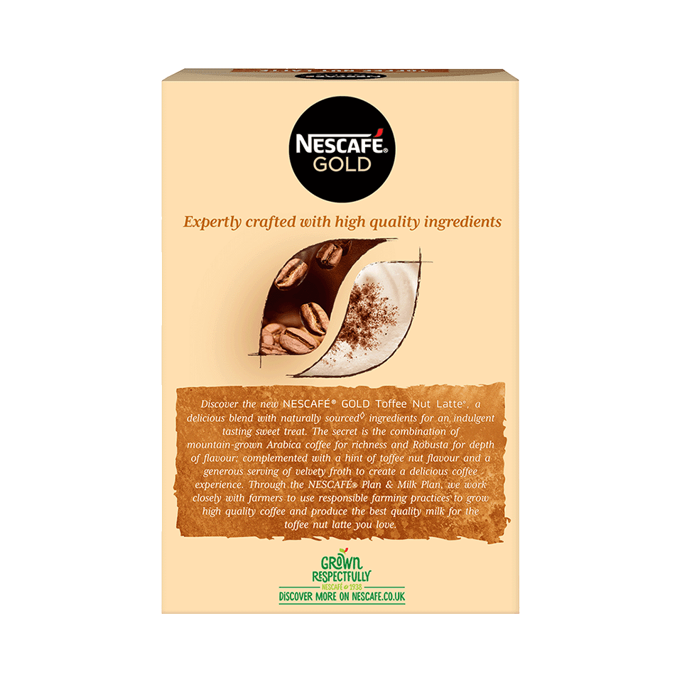NESCAFÉ GOLD Toffee Nut Latte 